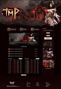 TMP Metin2 Game Website Template